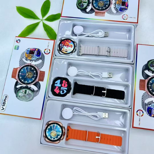 Stylish V18 Pro Bluetooth Calling Smartwatch for Men/Women