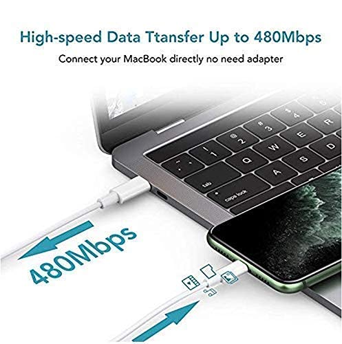 Type C USB to Lightening, Fast Charging & Data Sync USB Cable