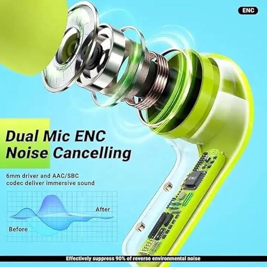 Air 31 Ultrapods Wireless Earbuds with Transparent Design