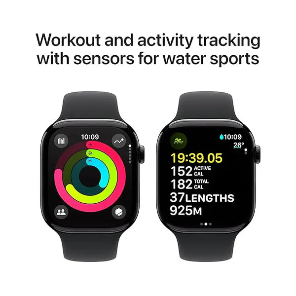 MaeWatch Series 10: OG With Logo 45mm - [GPS + Cellular] Advanced Health & Fitness Tracker With Always-On Retina Display.